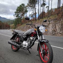 After - Motorcycle Color Edit
