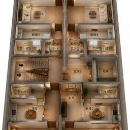 Floor Plan to Interior Design