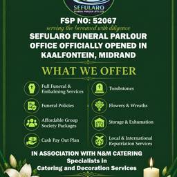 Funeral Parlour Flyer Redesign