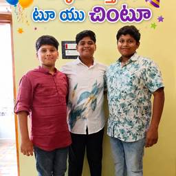Après - Titre Joyeux Anniversaire en Telugu