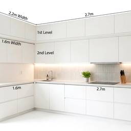 Antes - Design de Espaço para Armários de Cozinha
