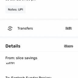 Edit UPI Payment Amount