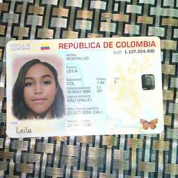 Colombian ID Card Resize