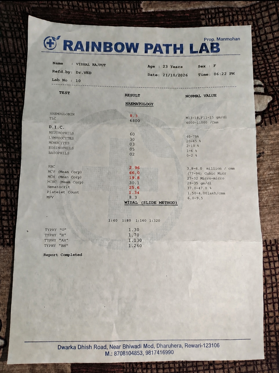 Result