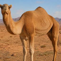 Realistic Desert Camel