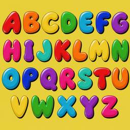 After - Bubble Font Alphabet Set