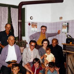 Restored Vintage Family Photo