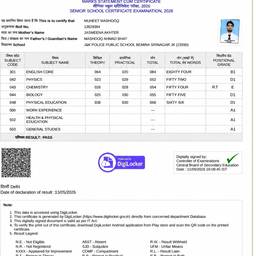 Edit Exam Result Slip
