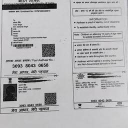 Aadhaar Card DOB Edit