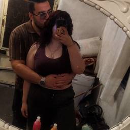 Couple Mirror Selfie