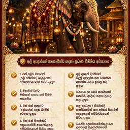 Sinhala Elephant Law Infographic