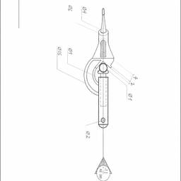 Clean Technical Drawing Scan