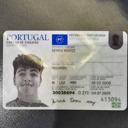 Portuguese ID Card Edit