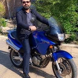 Person on Motorcycle Edit