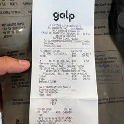 After - Fuel Receipt Amount Edit