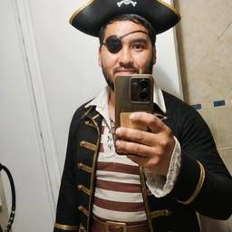 Pirate Costume Selfie