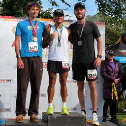 Nachher - Person zu Podiumsfoto Hinzufügen