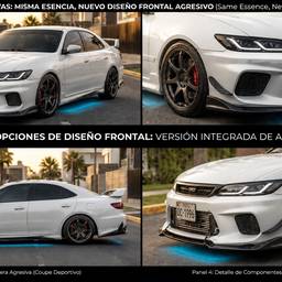 After - Sporty Car Redesign