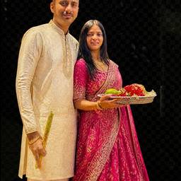 Indian Festive Couple Outfit