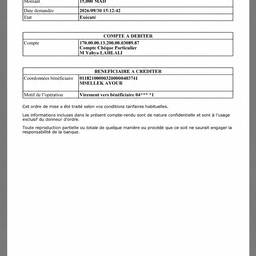 Bank Transfer Receipt Edit