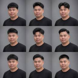 Men's Hairstyle Grid