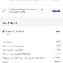 Before - Food Receipt Edit