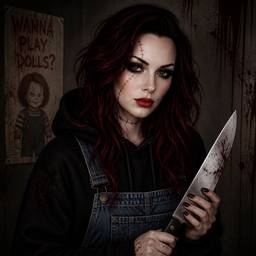After - Horror Character Portrait