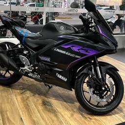Black Purple R3 Motorcycle
