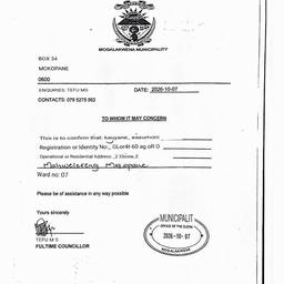 Fix Document Dates & Watermark