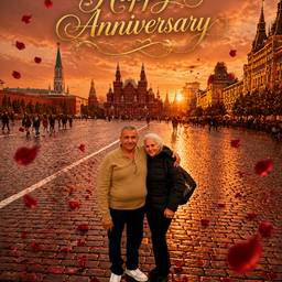 Anniversary Couple Photo Edit