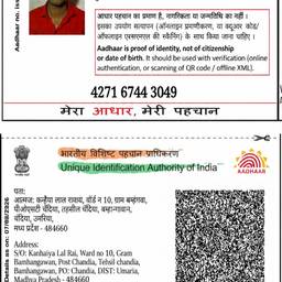 Aadhaar Card Surname Edit