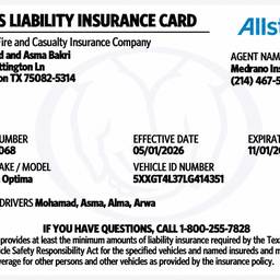 Insurance Card Date Edit
