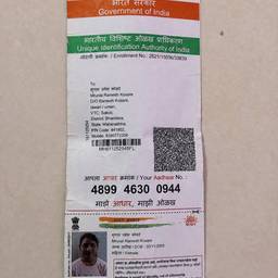 After - Aadhaar Card DOB Edit