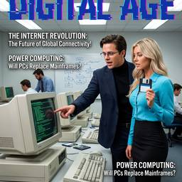 After - Retro Tech Magazine Cover