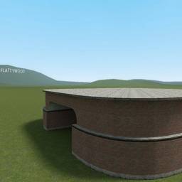 Before - Crown Added to Structure