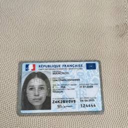 Après - Modifier la date sur carte d'identité française