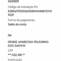 Pix Receipt Amount Edit