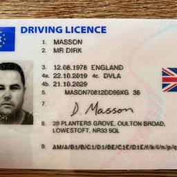 UK Driving Licence Name Change