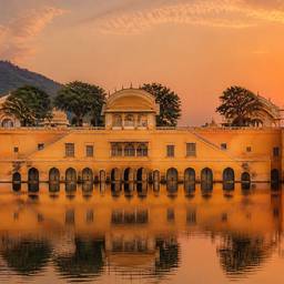 Jal Mahal Palace Sunset