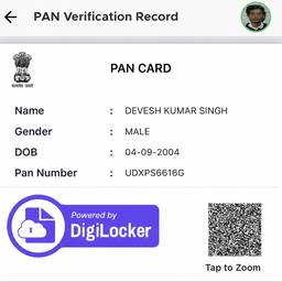 PAN Card Birth Year Edit