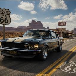 Muscle Car Route 66