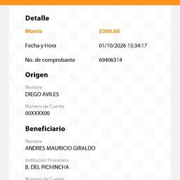 Before - Editable Bank Transfer Receipt