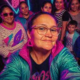 80s Style Photo Edit