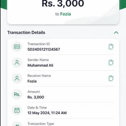 Easypaisa Payment Screenshot