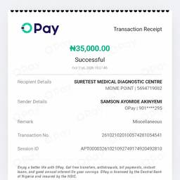 OPay Receipt Amount Edit