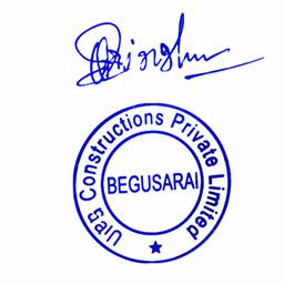 After - Blue Ink Company Stamp