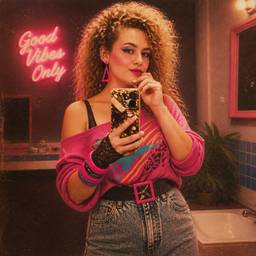 After - 80s Style Photo Edit