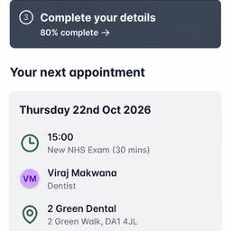 Appointment Time Screenshot Edit
