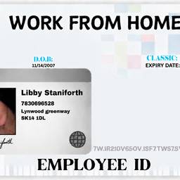 After - Employee ID Badge Cleanup