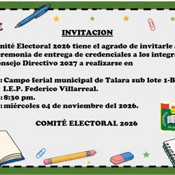 After - School Themed Invitation Design